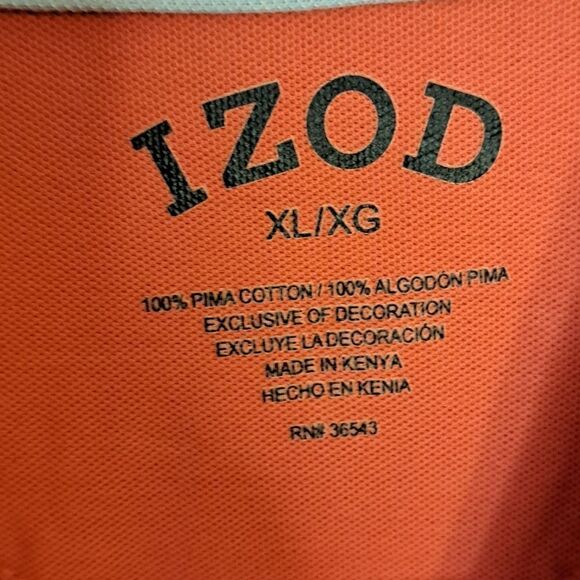 IZOD polo shirt size XL - Picture 2 of 3